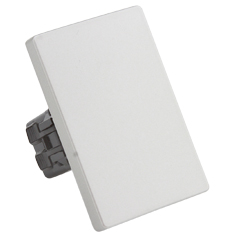 APAGADOR SENCILLO 3 MÓDULOS PLATINO