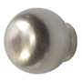 PERILLA GLOBO 3 X 2.3 CM PLATA