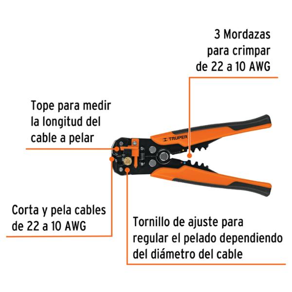 PINZA PELACABLE AUTOMÁTICA | The Home Depot México - Ventas a profesionales