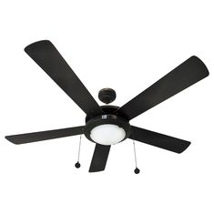 VENTILADOR DE TECHO LUCERNA CAFÉ 52" CON 2 LUCES Y 5 ASPAS REVERSIBLES