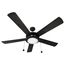 VENTILADOR DE TECHO LUCERNA CAFÉ 52" CON 2 LUCES Y 5 ASPAS REVERSIBLES