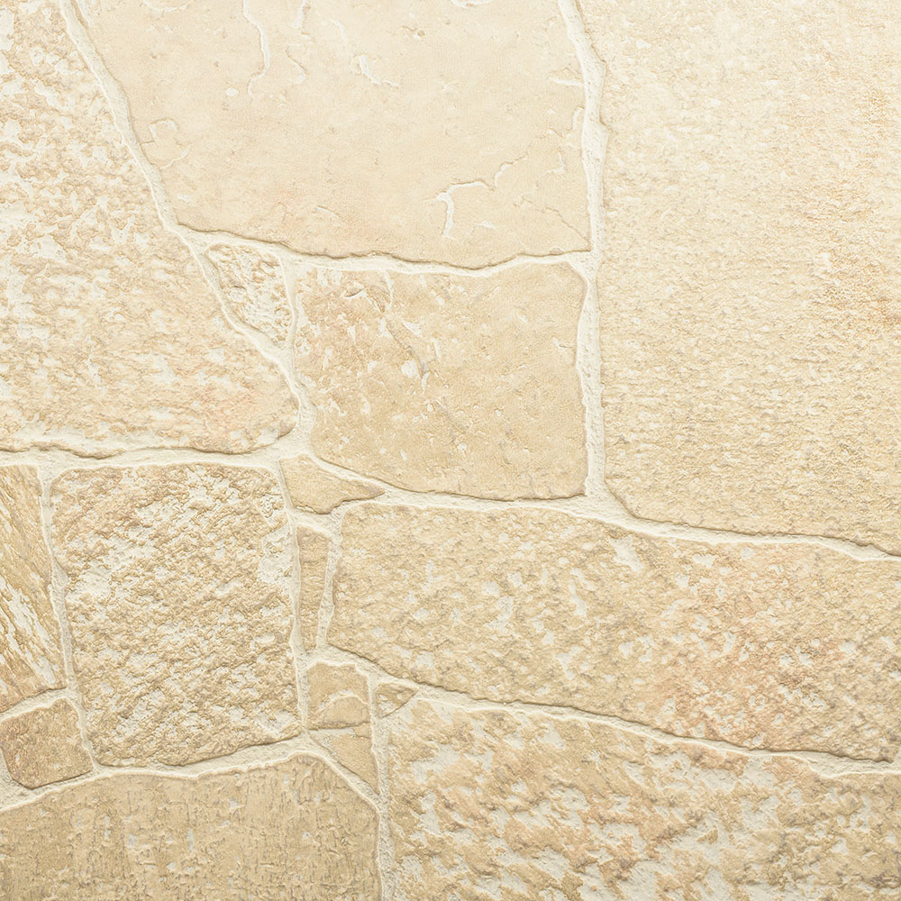  Muestra de panel de pared de piedra sintética - Revestimiento  de pared de piedra apilada de chapa - Color blanco piedra Durango :  Herramientas y Mejoras del Hogar