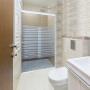 CANCEL PARA BAÑO 101 A 105 X 187 CM RECTANGULAR CRISTAL TEMPLADO BLANCO DOBLE CORREDIZO
