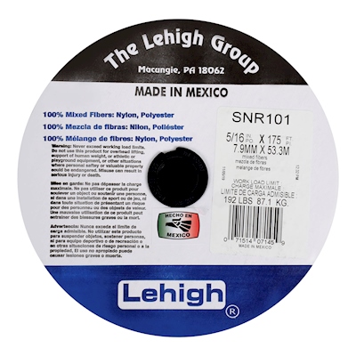 CUERDA DE NAILON TRENZADA BLANCO METRO LINEAL