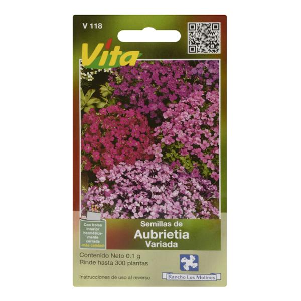SEMILLAS DE AUBRIETIA 0.1 GR MORADO VITA