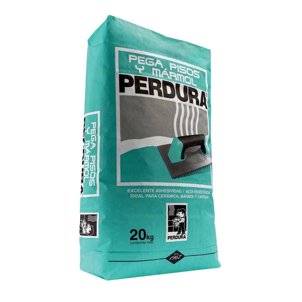 PEGA PISO Y MÁRMOL GRIS PERDURA 20 KG | The Home Depot México