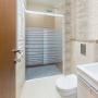 CANCEL PARA BAÑO 146 A 150 X 187 CM RECTANGULAR CRISTAL TEMPLADO BLANCO DOBLE CORREDIZO