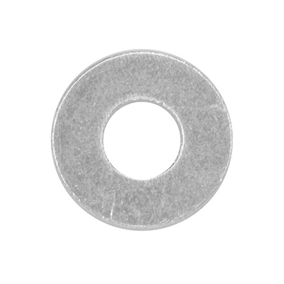 RONDANA PLANA DE 0.9 CM PLATA 100 PIEZAS