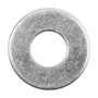 ARANDELAS/RONDANAS NÚMERO 10 PLATA 100 PIEZAS