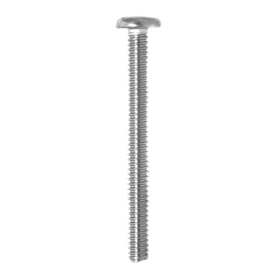 5 TORNILLOS PARA MÁQUINAS 2 PULGADAS PLATA