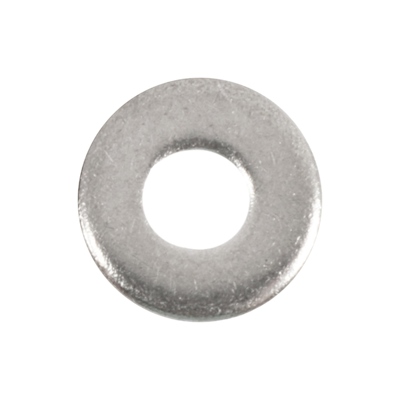 RONDANA PLANA 1 CM PLATA 5 PIEZAS