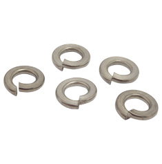 RONDANA DE PRESIÓN DE 5/16 DE PULGADA PLATA 5 PIEZAS