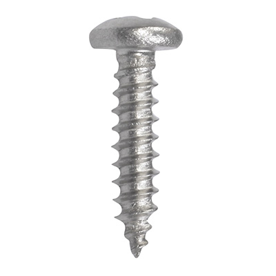5 TORNILLOS PARA METAL 3/4PULGADA PLATA
