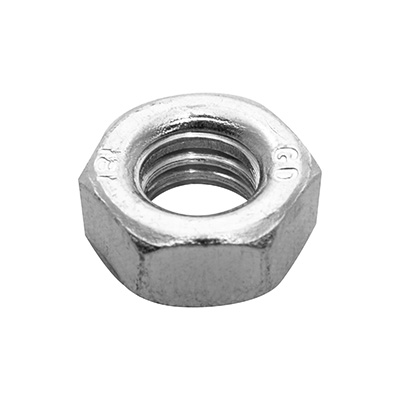 TUERCA HEXAGONAL CLASE 8 1 CM PLATA 5 PIEZAS