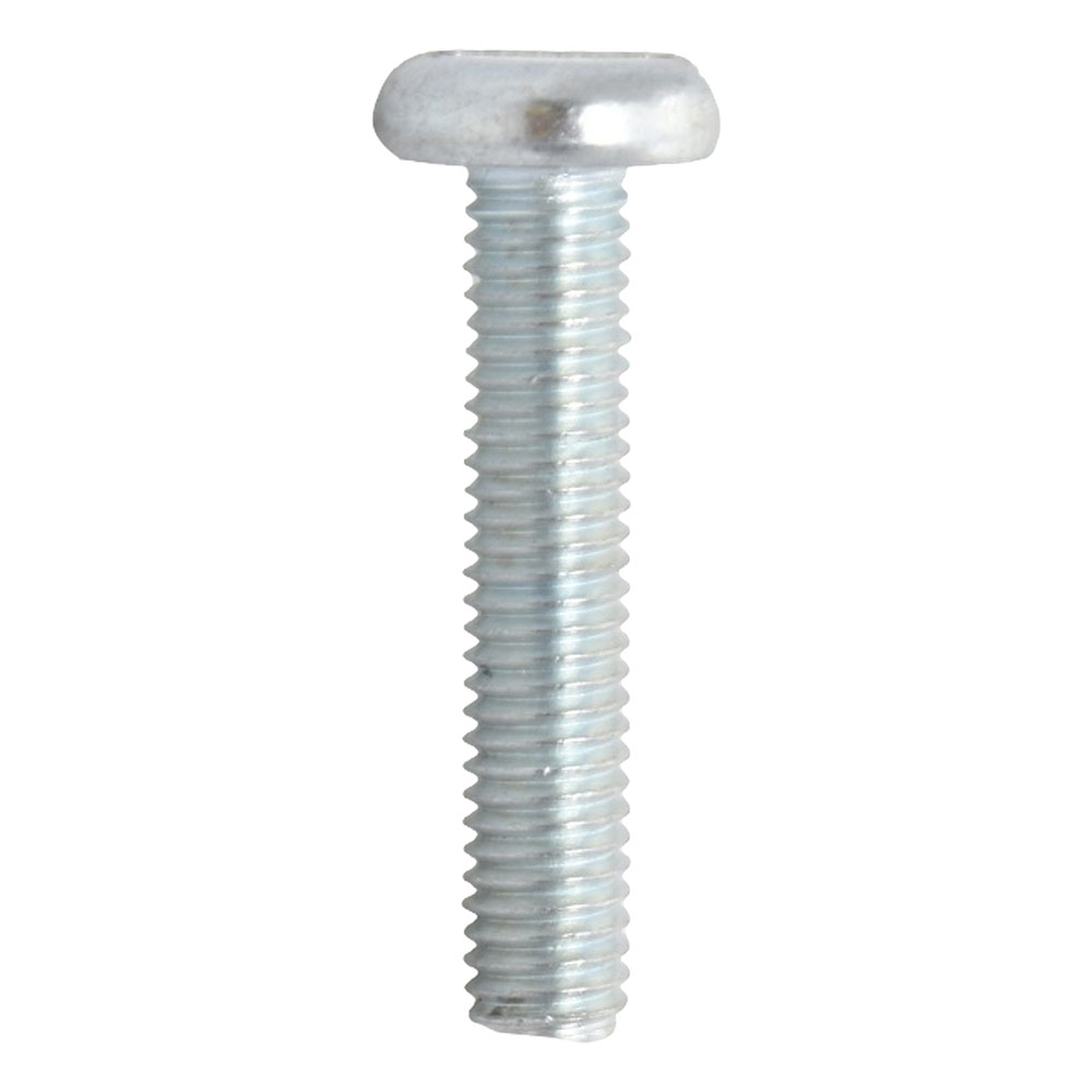 2 tornillos para máquina .8 x 2.5 cm plata