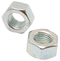 TUERCA HEXAGONAL DE 5/16 DE PULGADA PLATA 5 PIEZAS