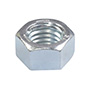 TUERCA HEXAGONAL 1/2 PULGADA PLATA 2 PIEZAS