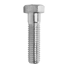 1 TORNILLOS CABEZA HEXAGONAL 2 PULGADAS PLATA