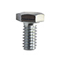 5 TORNILLOS CABEZA HEXAGONAL 1/4 X 1/2PULGADA PLATA