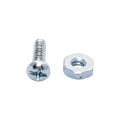 14 TORNILLOS PARA MÁQUINAS 1/2 PULGADA PLATA