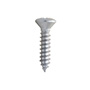 10 TORNILLOS PARA METAL 3/4PULGADA PLATA