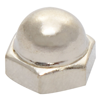 TUERCA CIEGA .7 X .6 CM PLATA 4 PIEZAS