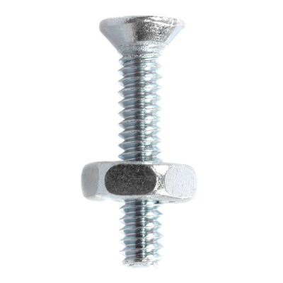 12 TORNILLOS PARA MÁQUINAS 3/4PULGADA PLATA 1