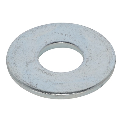 RONDANA PLANA DE 3/4 DE PULGADA PLATA 20 PIEZAS