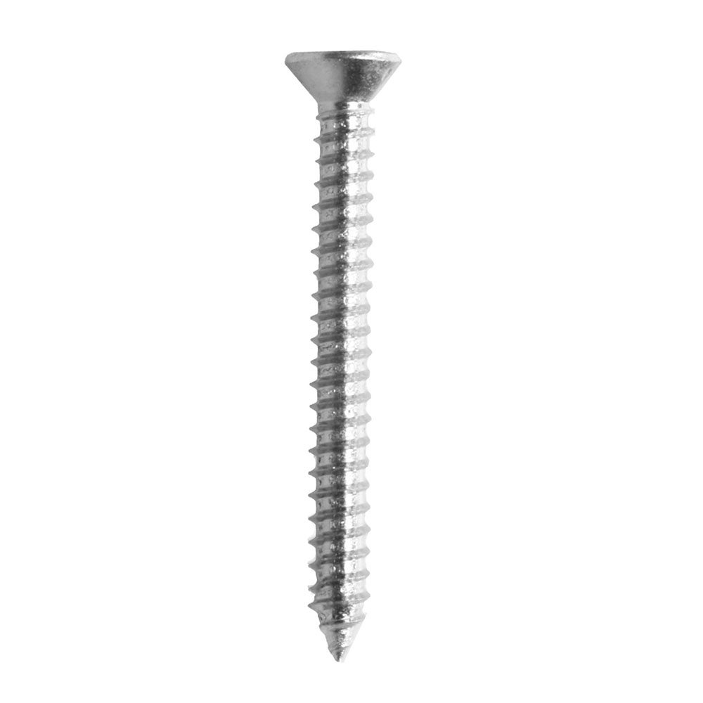 25 tornillos para metal 2 pulgadas plata 0.006 kg