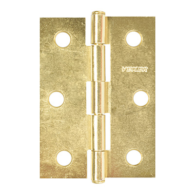 BISAGRA 2.5 X 1.5 PULGADAS DORADO 2 PIEZAS