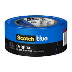 scotch blue cinta masking 3m scotchblue, azul, 48 mm x 55 m