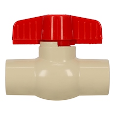 Llave de paso PVC 31 mm (1-1/4) tipo MIP, Materiales De Construcción