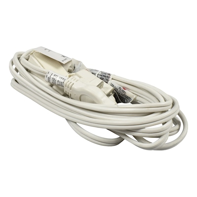 EXTENSIÓN ELÉCTRICA PARA INTERIORES DE 1.8 M BLANCO WORKFORCE | The