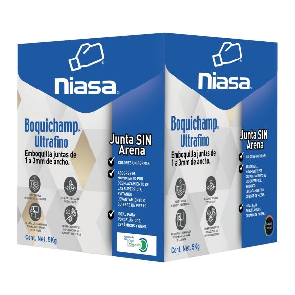 BOQUICHAMP ULTRAFINO PORCELÁNICO CAFÉ CLARO 5 KG