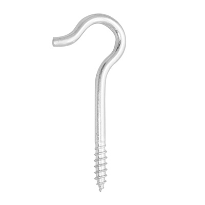 ARMELLA ABIERTA 2-1/16 DE PULGADA PLATA 2 PIEZAS