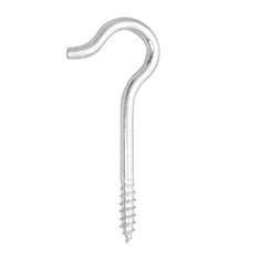 ARMELLA ABIERTA 2-1/16 DE PULGADA PLATA 2 PIEZAS