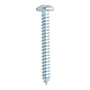 BLÍSTER DE 50 TORNILLOS PARA METAL DE 1/2 PULGADA PLATA