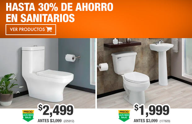 Sanitarios: Taza de baño e inodoros | The Home Depot