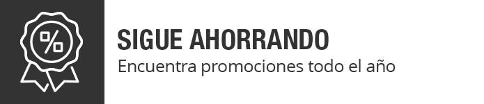 Sigue ahorrando