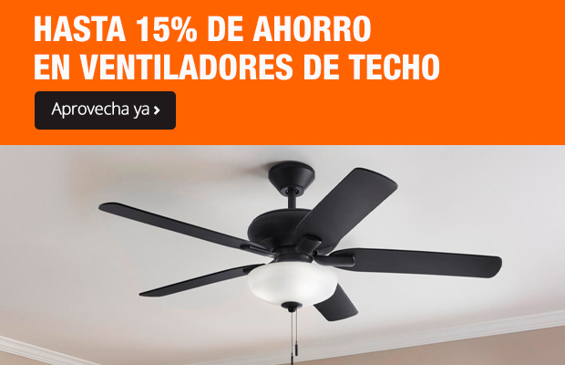 Ventiladores de techo y accesorios | The Home Depot México