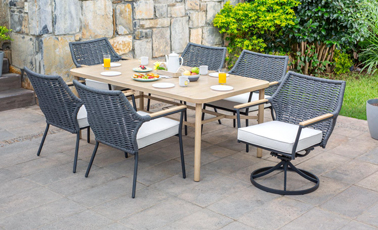 Elige los mejores muebles de patio