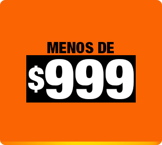 Menos de 999 pesos