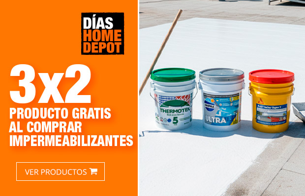 3x2 en impermeabilizantes