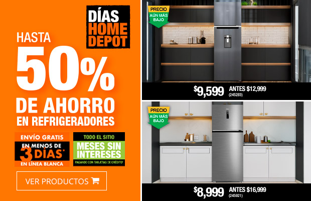 Hasta 40% de ahorro en Refrigeradores