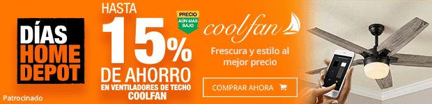 COOLFAN - AHORRA HASTA 15% EN VENTILADORES DE TECHO
