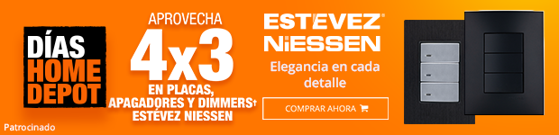 Estevez - Aprovecha 4x3 EN PLACAS, APAGADORES Y DIMMERS