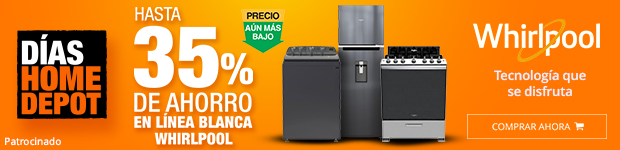 Whirlpool - Hasta 35% de ahorro en línea blanca