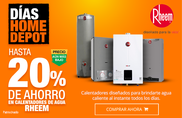 Rheem - Calentadores diseñados para brindarte agua caliente al instante todos los días.