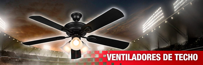 Ventiladores de techo - Ahorra hasta 40%