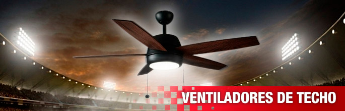 Ventiladores de techo - Ahorra hasta 55%